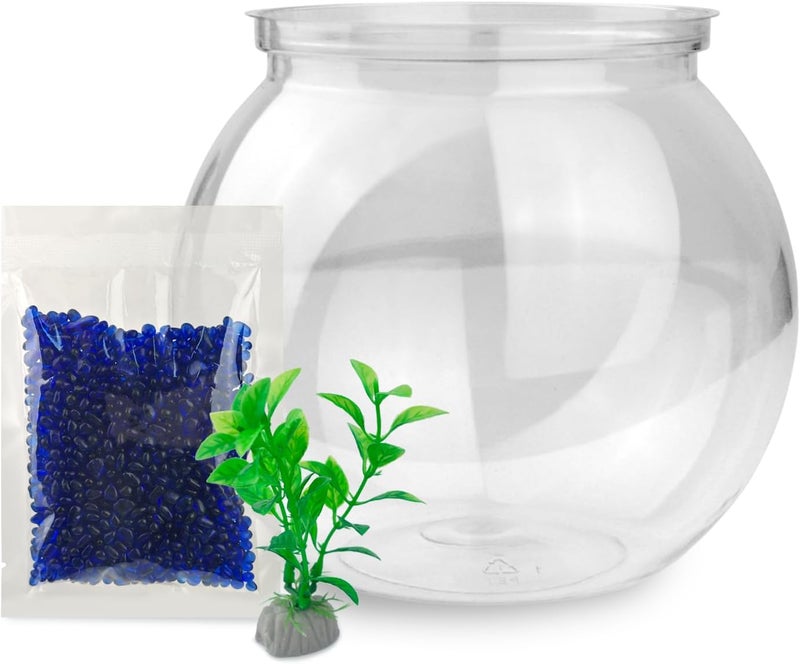 Newpol Mini Plastic Aquarium Starter Kits, Fish Tank (0.8Gallon/ 3L) - Image 3